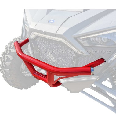 RZR PRO XP Tubular Front Bumper - Red powdercoat finish