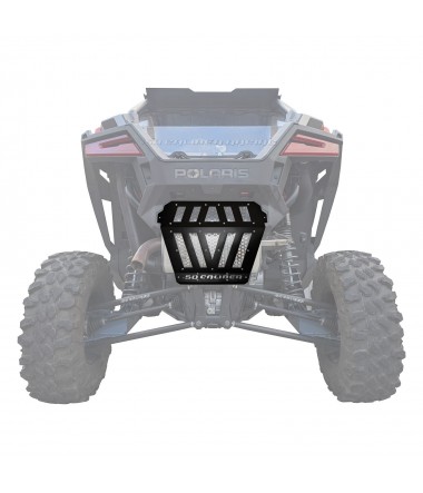 RZR PRO XP Vented Exhaust Cover - Replaces stock plastic muffler cover