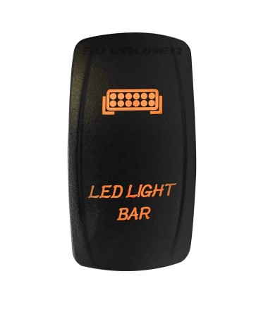 Illuminated On/Off Rocker Switch LED Light Bar