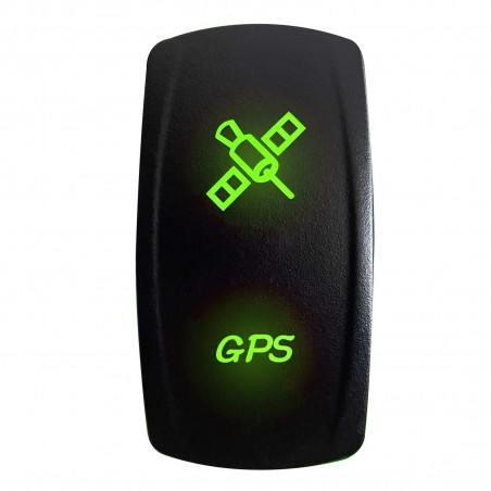 Illuminated On/Off Rocker Switch GPS
