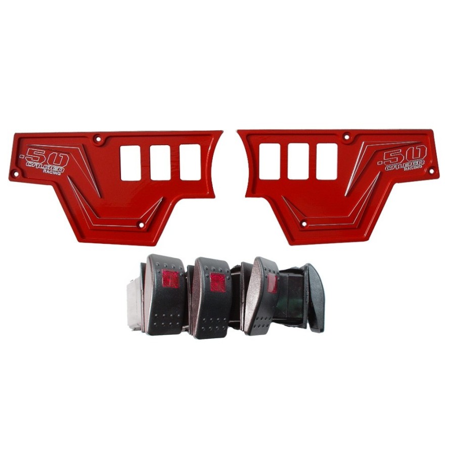 .50 Caliber Racing Dash Panels for Polaris RZR