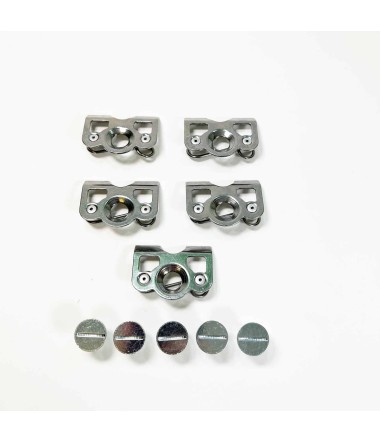 Dzus Tab Plate Kits - Dimpled Center