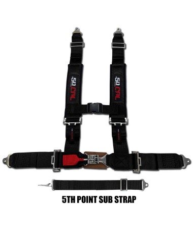 3" 5 point Harness Seat Belt 50 Caliber Racing