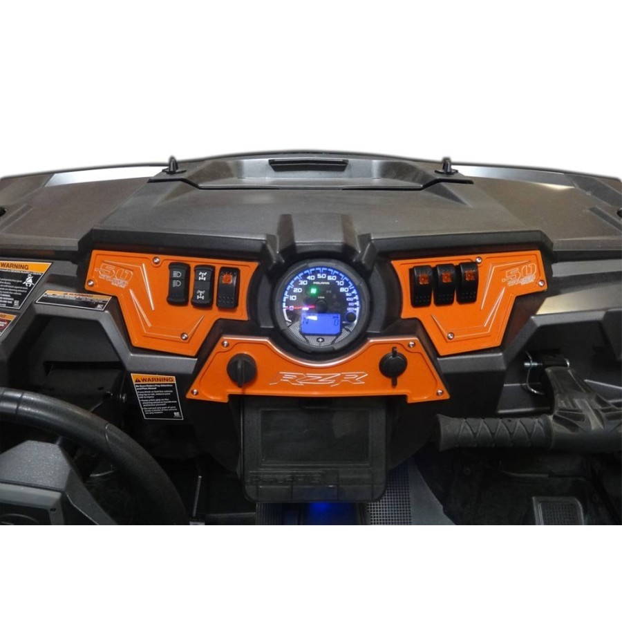 .50 Caliber Racing Dash Panels for Polaris RZR
