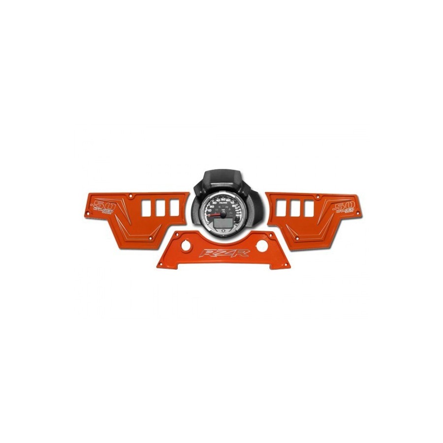 XP1000 3 piece Dash Panel (only) Orange