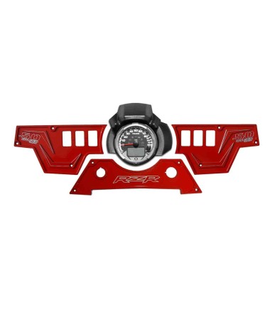 XP1000 3 piece Dash Panel (Only) Red