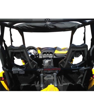 Can Am 2014 Roll Cage Harness Bar - MAX front seat bar rear view
