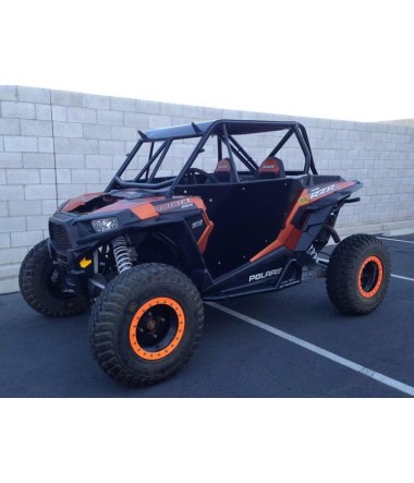 Polaris RZR XP 1000 Roll Cage with V bars added front and rear