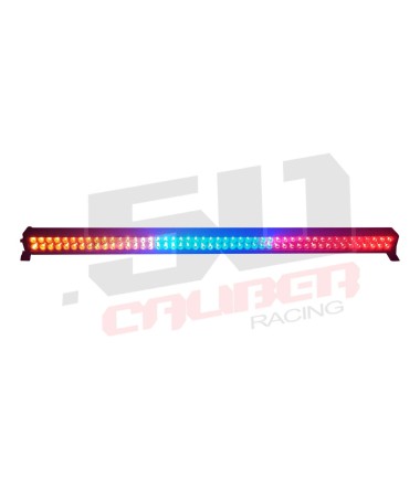 52 Inch Multicolor LED Light Bar Strobe and solid light patterns