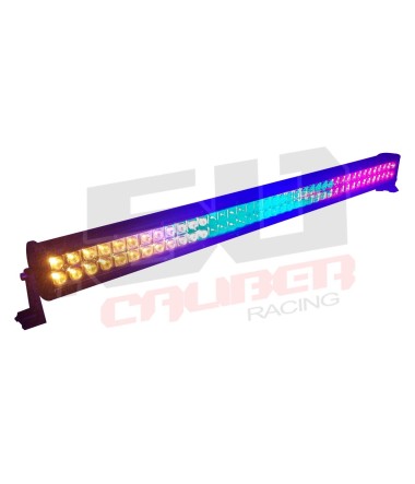 42 Inch Multicolor LED Light Bar with Wireless Remote -Amazing Red Blue and Amber Light Patterns