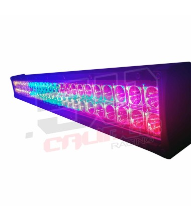 32 Inch Multicolor LED Light Bar with Wireless Remote -Amazing Red Blue and Amber Light Patterns