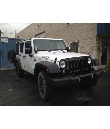 A-Pillar LED Pod Light Mount Brackets for Jeep Wrangler