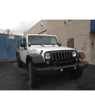 A-Pillar LED Pod Light Mount Brackets for Jeep Wrangler