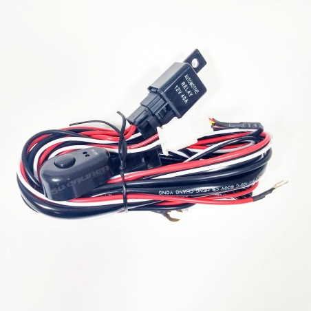 40 amp Wire Harness Kit with Relay and Switch