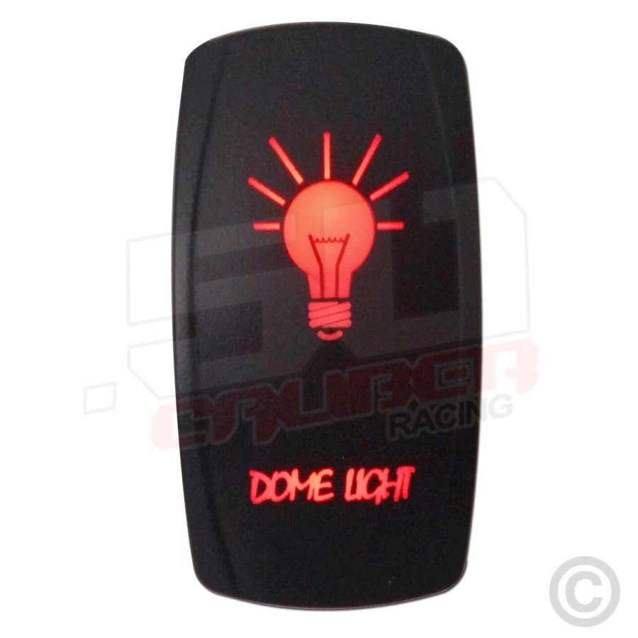 Dome Light LED Rocker Switch