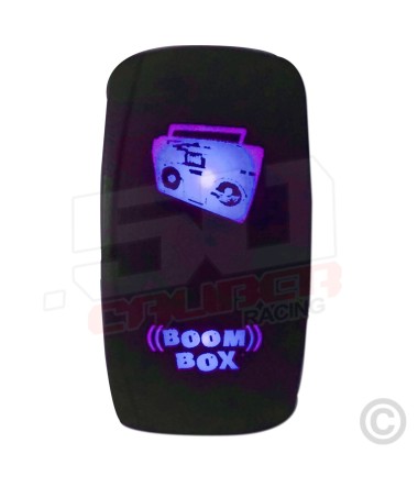 Boom Box LED Rocker Switch