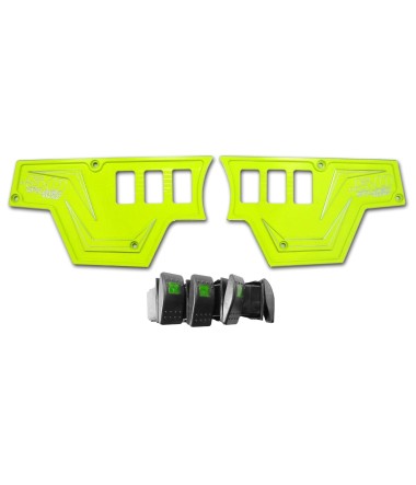 XP1000 6 Switch Dash Panel Lime Squeeze