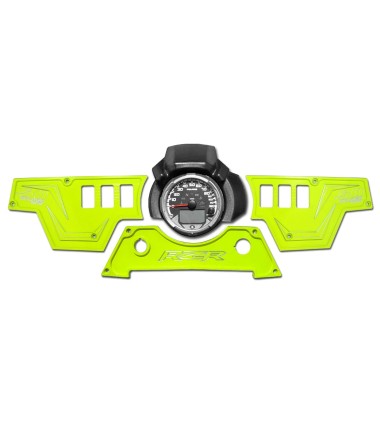 XP1000 3 piece Dash Panel (ONLY) Lime Squeeze