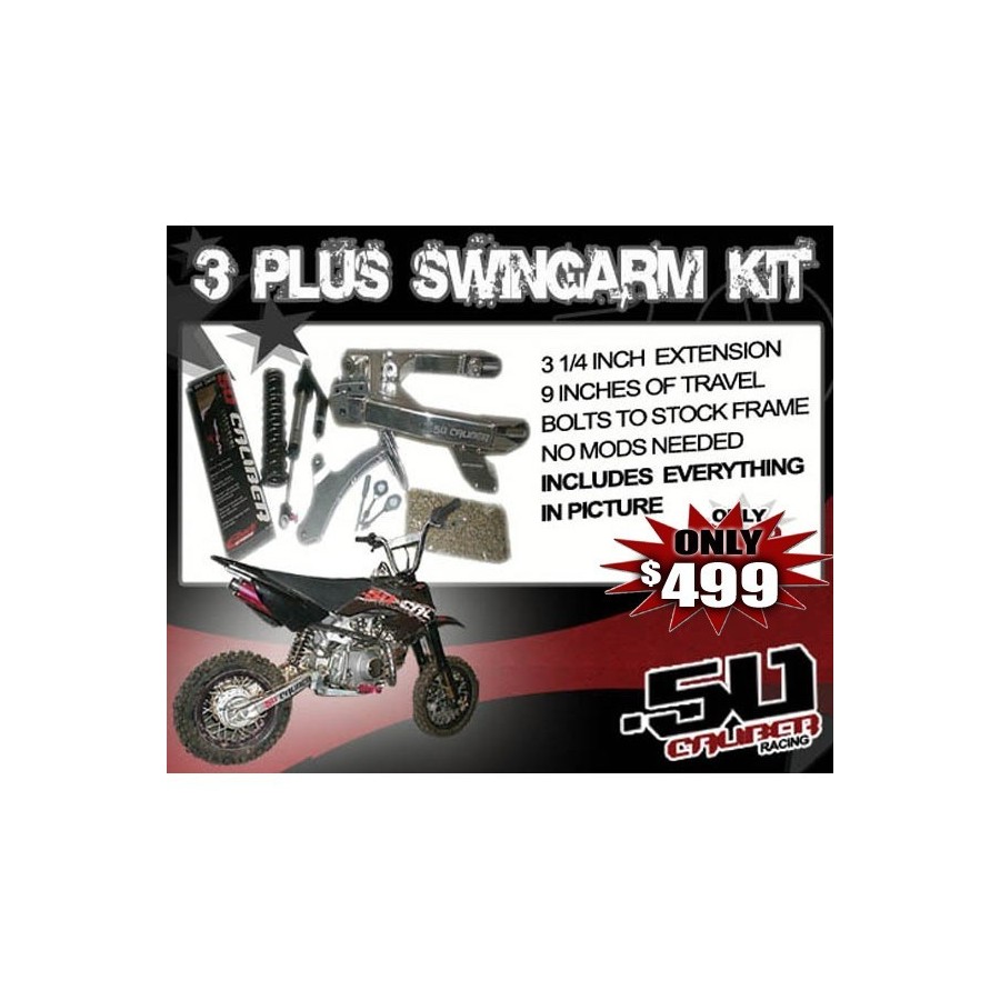 .50 Caliber extended swingarms