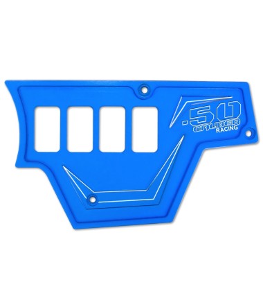 BLUE - RZR XP1000 8 Switch Dash Panel. 3 Piece + 6 Switches included.