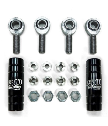 Polaris RZR / RZR4 XP1000 Heavy Duty Sway Bar Links - BLACK