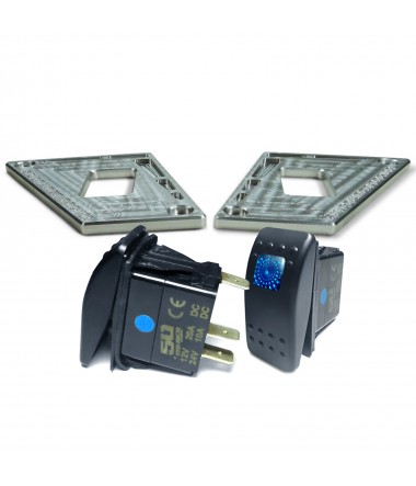 Polaris RZR 170 2 Switch Dash Panel Kit