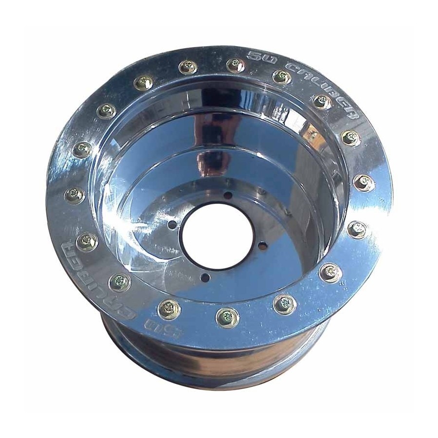 12x8 Aluminum Spun Bead lock 4x110 UTV wheel .190 thickness