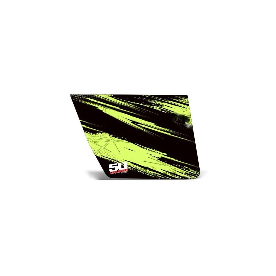 RZR 2 Door Black Evasive Green sticker graphics kit from 50 caliber