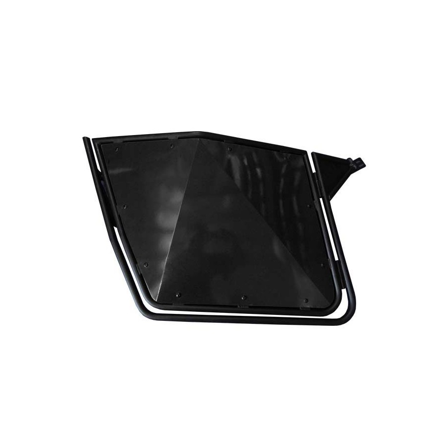 Black on black rzr 2 seater doors for rzr s	 xp	 800 and 900