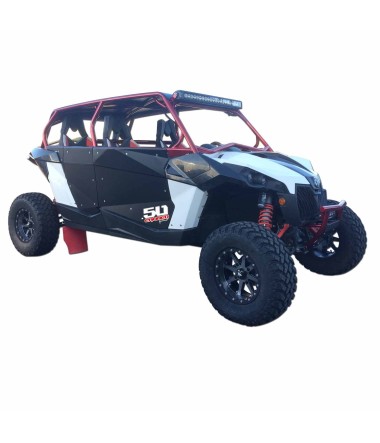 Can-Am Maverick Max Low Back Roll Cage with lowered seat bases