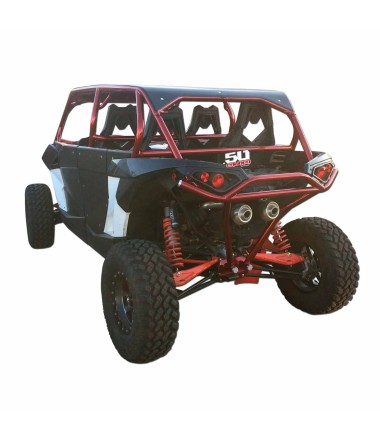 Can-Am Maverick Max Roll cage rear side view