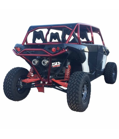 Can-Am Maverick Max Roll cage rear side view