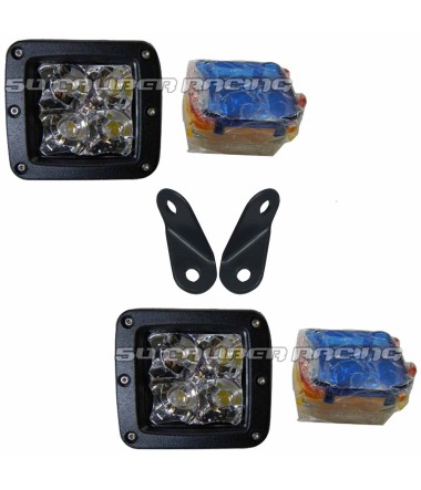 Polaris RZR 170 Pod Light Mounting Brackets