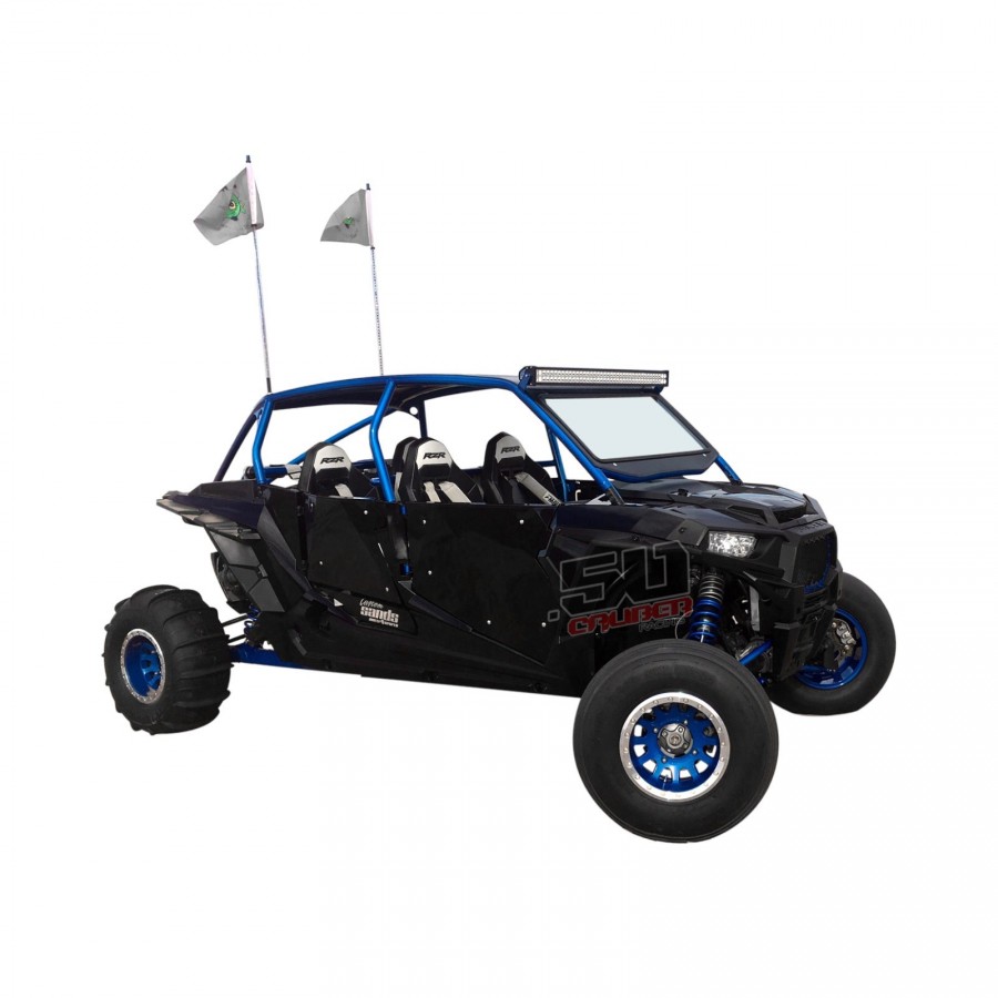 Polaris RZR 4 Xp1000 Pro Race Cage Right Side Angle View From Front