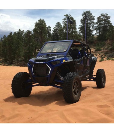 Polaris RZR 4 Xpt Rock n' Roll Cage front view