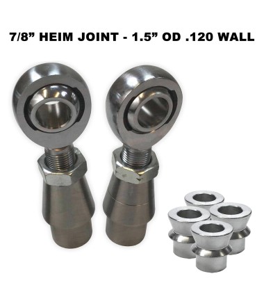 Panhard Bar Fab Kit - 7/8" Heim, 1.5"OD .120 Wall Bung - WITH spacers	