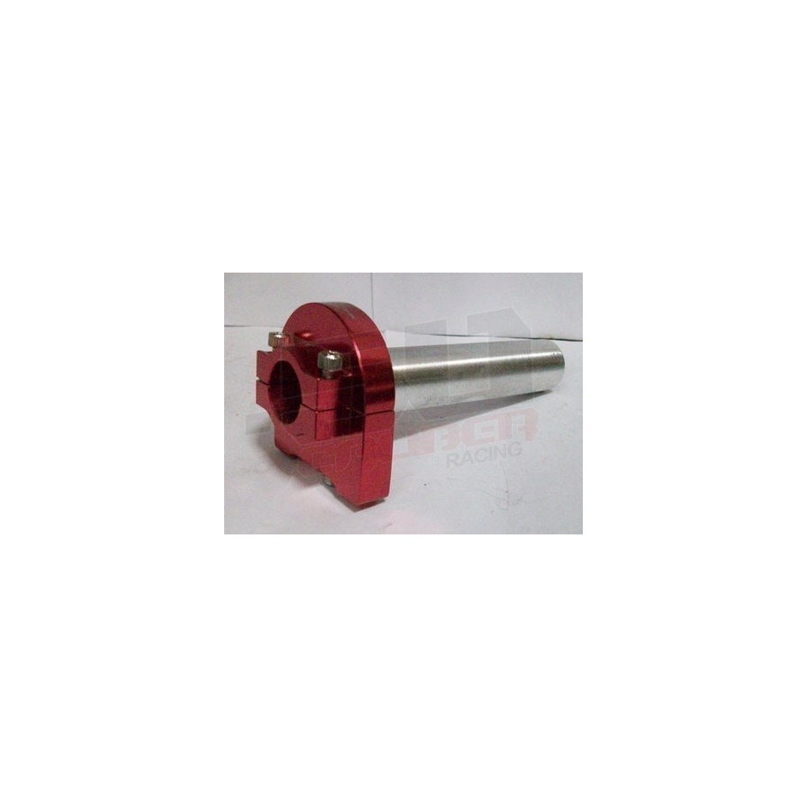 Billet twist throttle in red for Honda XR50 CRF50 Z50 Pit Bike and Motorcycle
