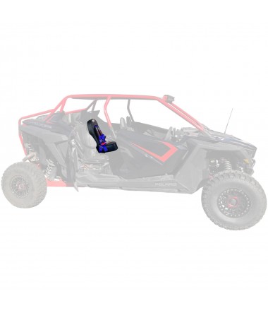 RZR PRO XP 4 Rear Bump Seat & Safety Harness  - Blue