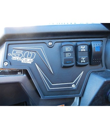 .50 Caliber Racing Dash Panels for Polaris RZR