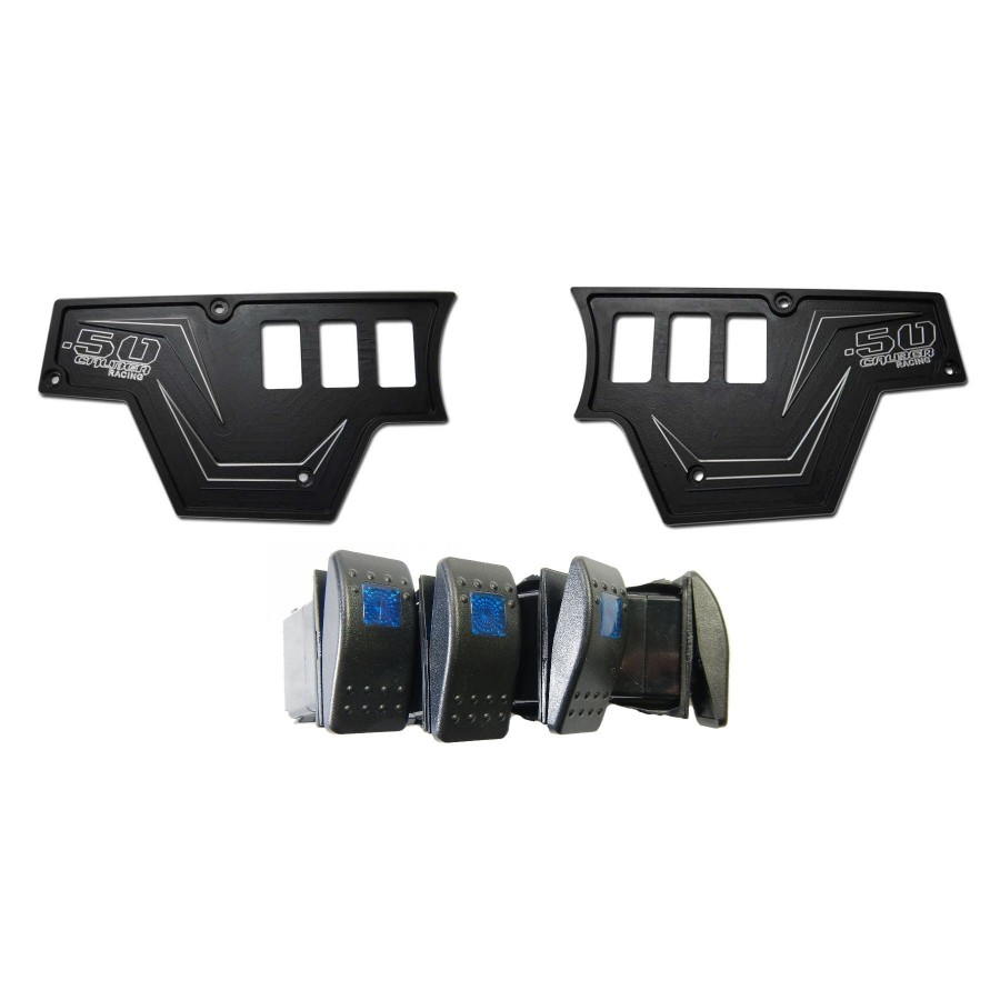 .50 Caliber Racing Dash Panels for Polaris RZR