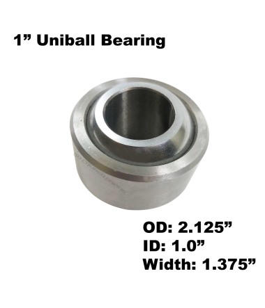 Uniball Spherical Bearings - 1" Bore